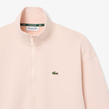 Felpa a collo alto in piqué con zip SF5271  N6I