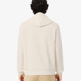 Felpa color block con cappuccio e zip SH0892 3RR