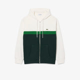 Felpa colorblock con cappuccio e zip SH2749 0LP