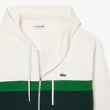 Felpa colorblock con cappuccio e zip SH2749 0LP