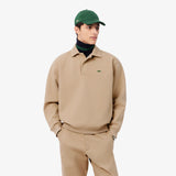 Felpa con colletto a polo in piqué SH9450 02S