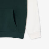 Felpa con cappuccio in tessuto felpato colorblock SH9798 0LP