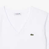 Relaxed fit soft cotton V-neck T-shirt TF7300 001 