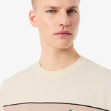 T-shirt in cotone color block TH0896 3RR