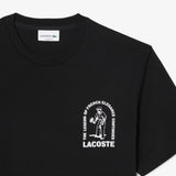 T-shirt in cotone pesante con stampa TH1425 031