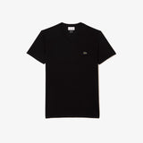 TH6710 031 Lightweight Pima Cotton Jersey V-Neck T-Shirt