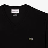 TH6710 031 Lightweight Pima Cotton Jersey V-Neck T-Shirt