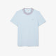 Men's T-shirt in stretch piqué with striped collar TH8174 T01 